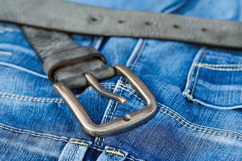 Denim Patchwork Jeans